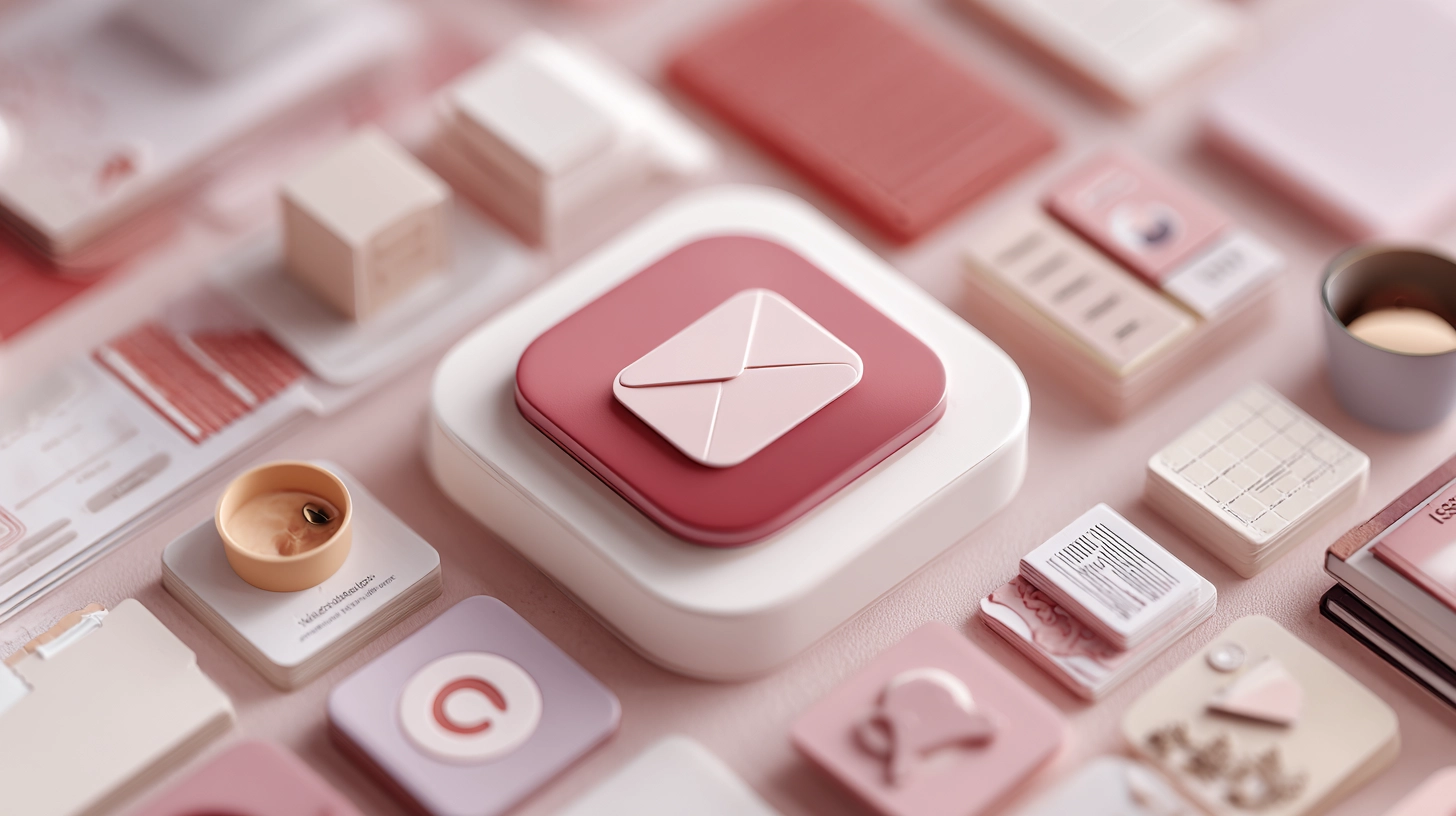 Anthropic Claude sign-up page with a temporary inbox open